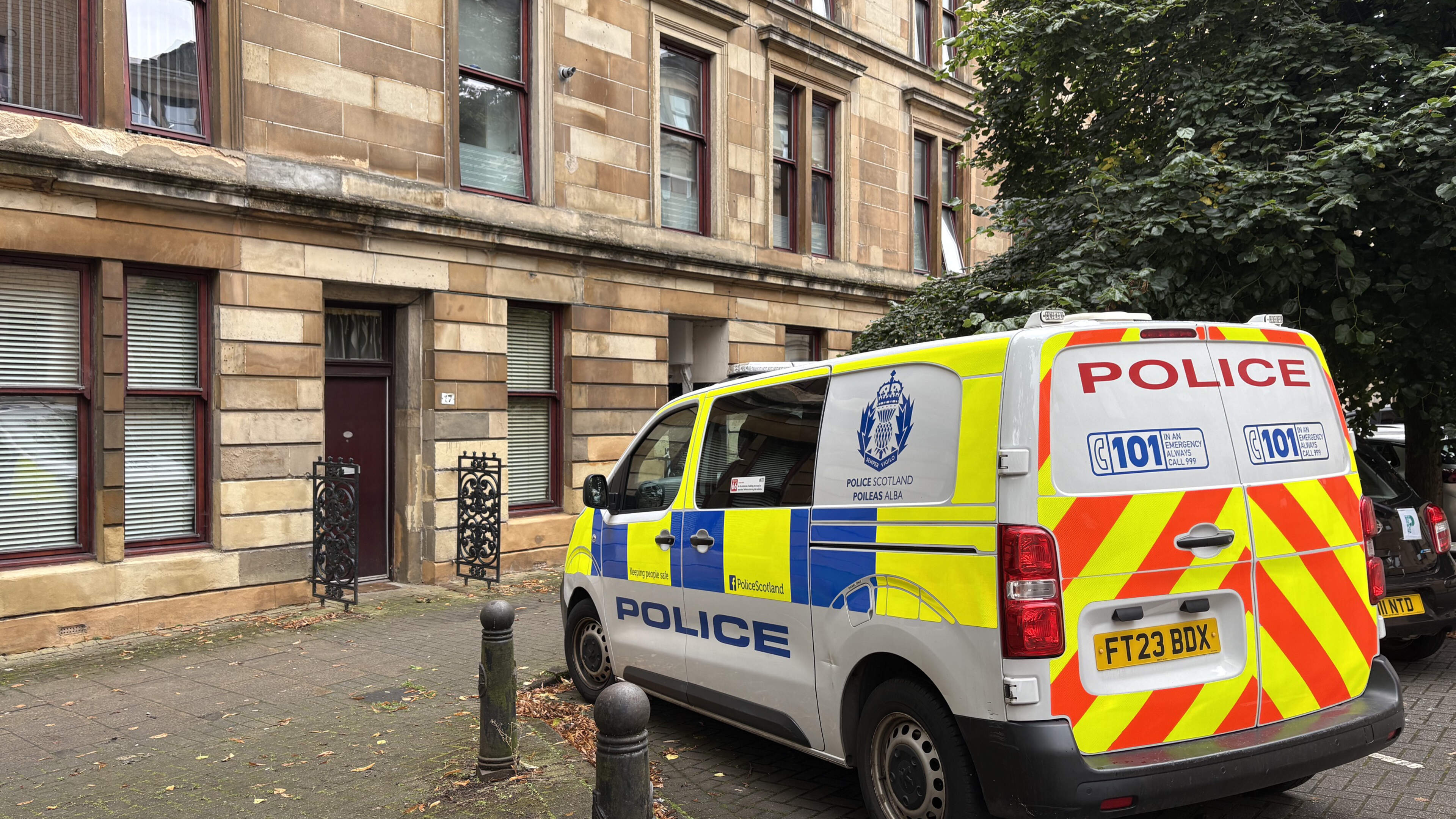 Double murder investigation in Glasgow