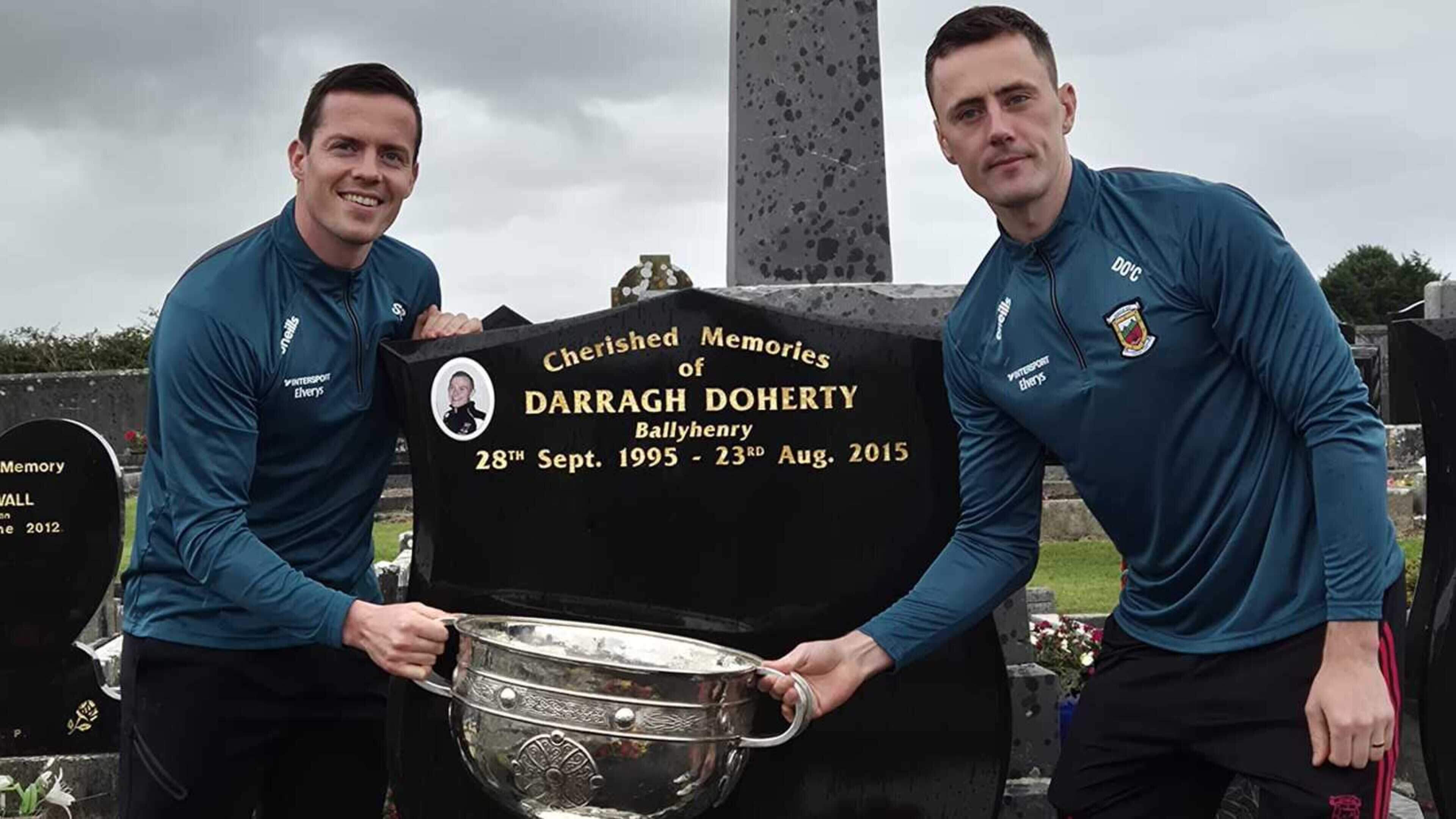 Mayo Footballers Honor Teammate Darragh Doherty