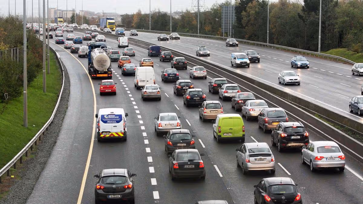 Joyriders Crash on Dublin's M50 and N3