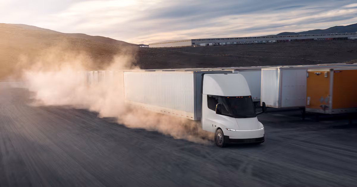 Tesla’s Semi truck to go on sale in Europe