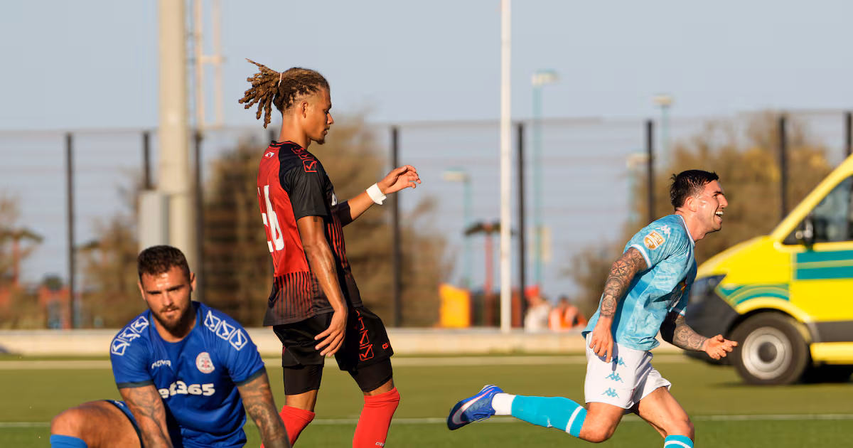 Larne Wins 2-0 Against Lincoln Red Imps