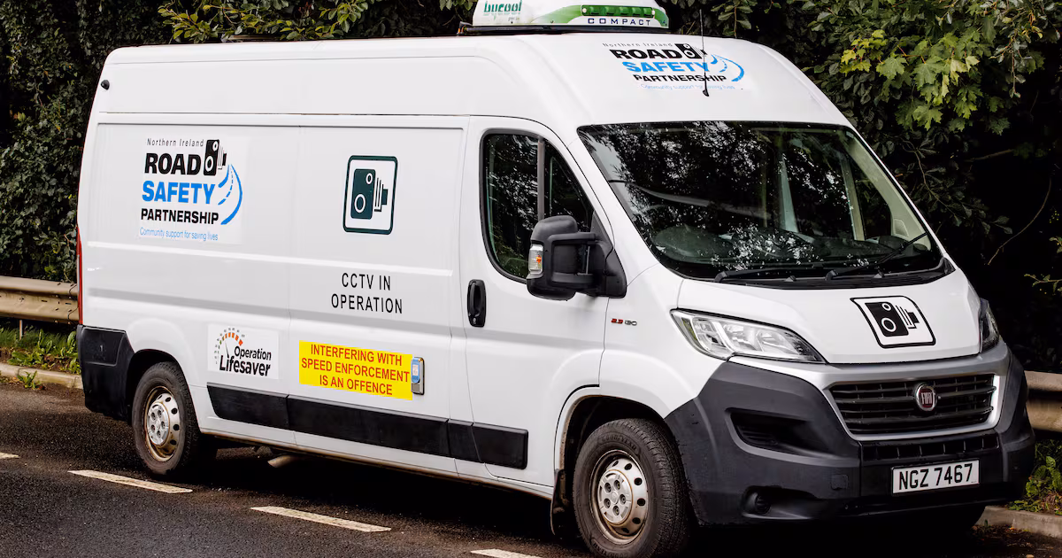 Co Tyrone man damages speed camera van