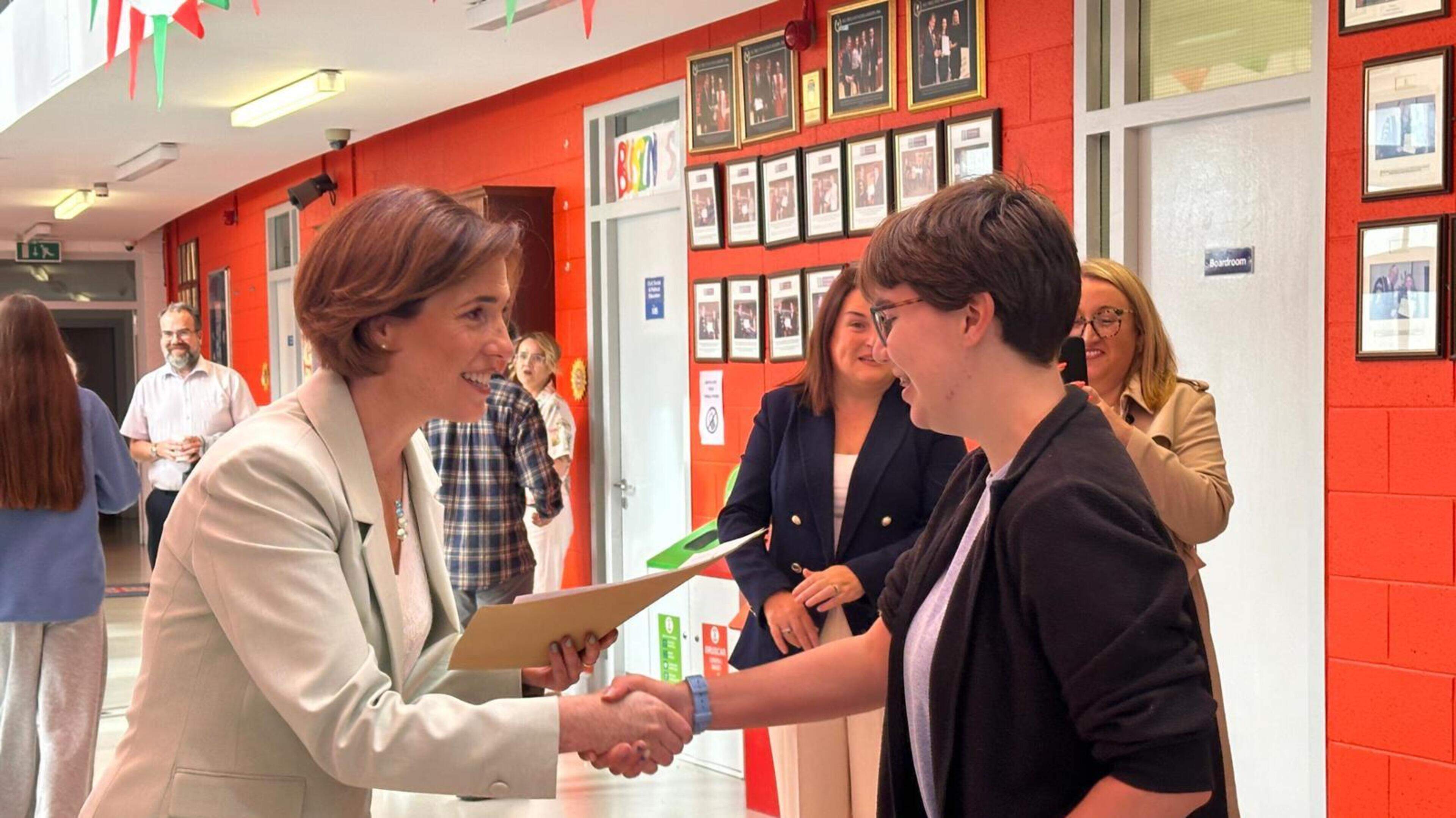 Education Minister Encourages Leaving Cert Students