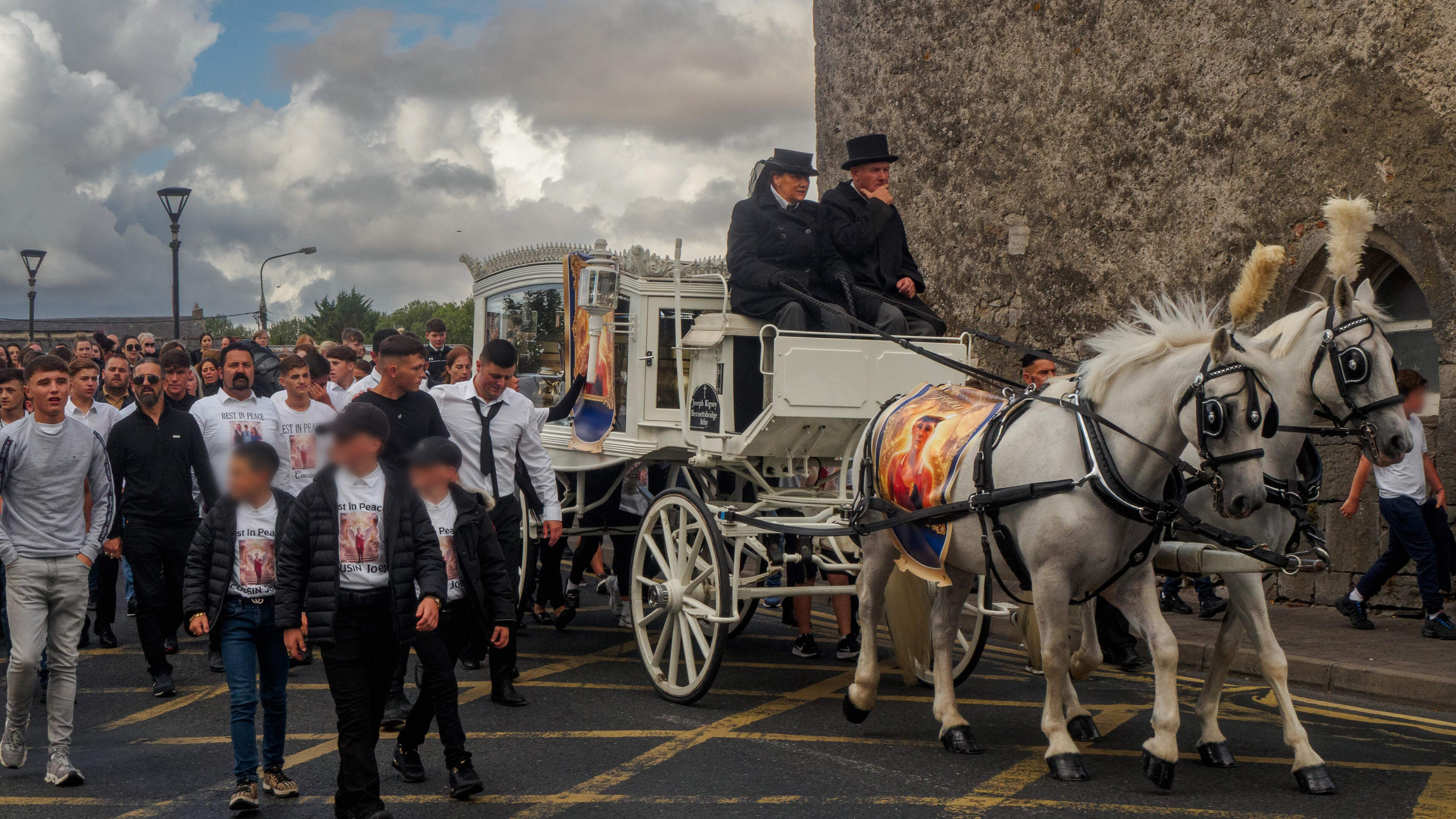 First Funeral Held for M9 Crash Victim