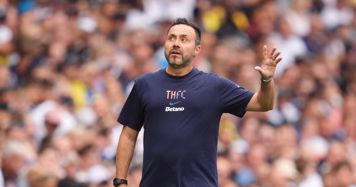 De Zerbi defends Tottenham's summer spending