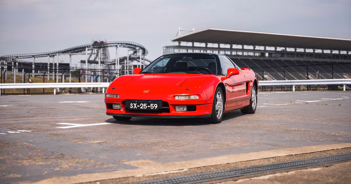 Ayrton Senna’s NSX heading to auction