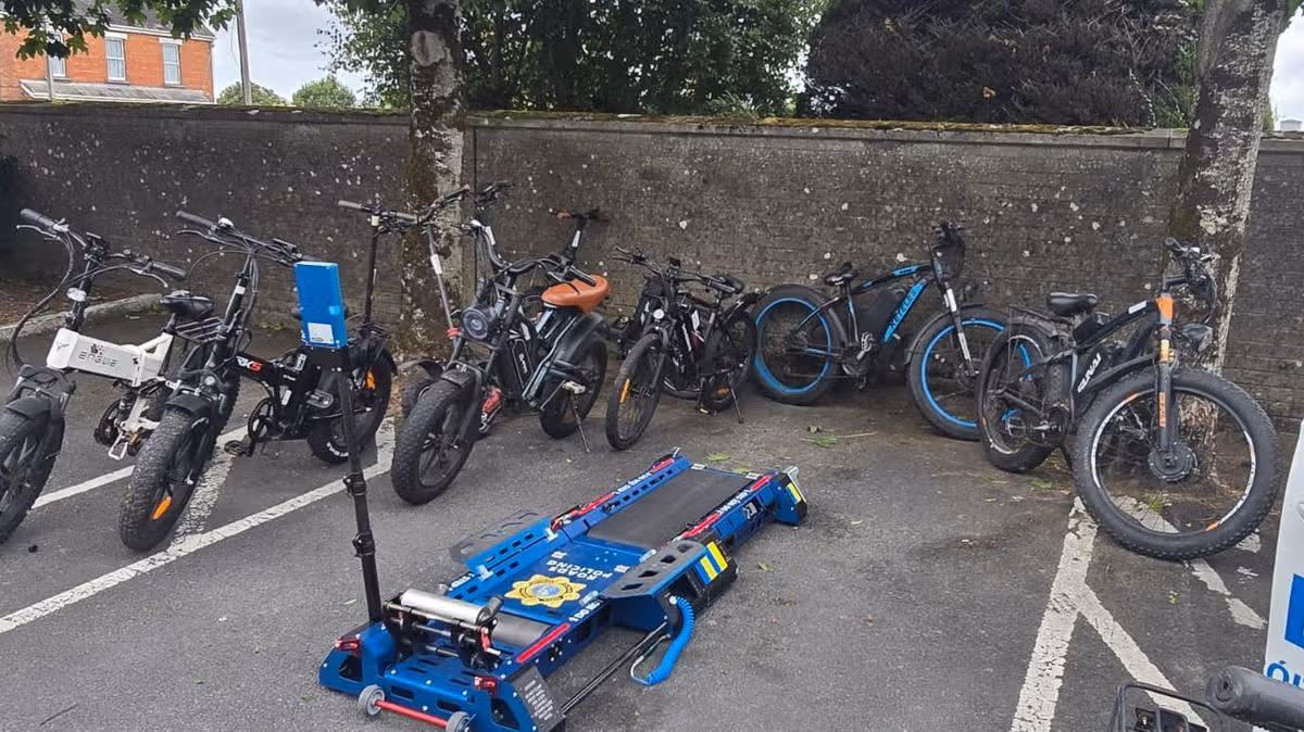 Over 40 e-scooters and bikes seized