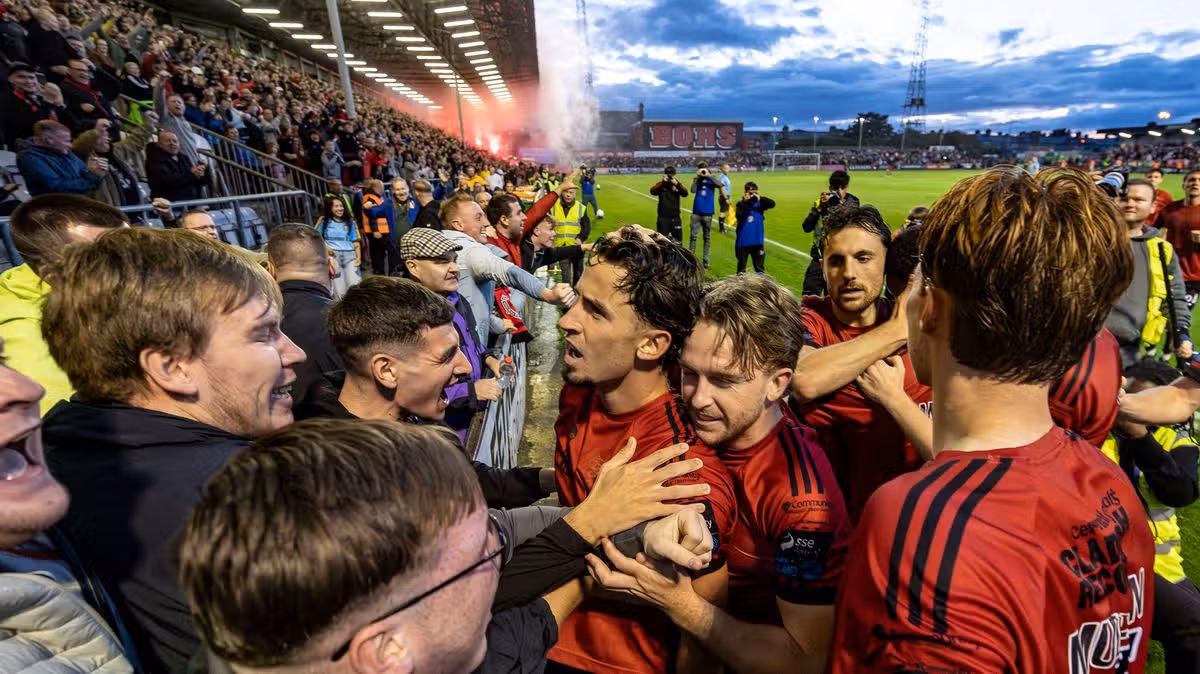 Bohemians score five second half goals