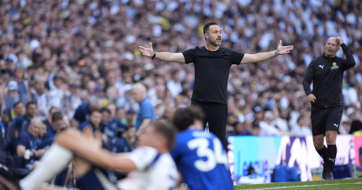 De Zerbi on Tottenham's Relegation Battle