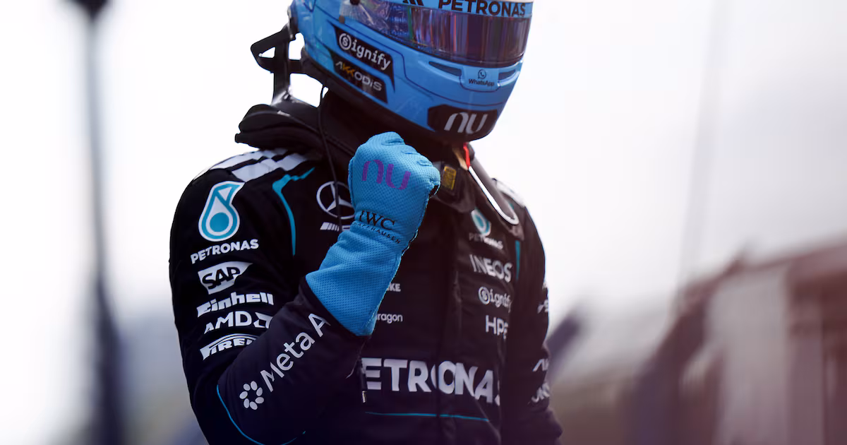 George Russell wins Dutch Grand Prix sprint