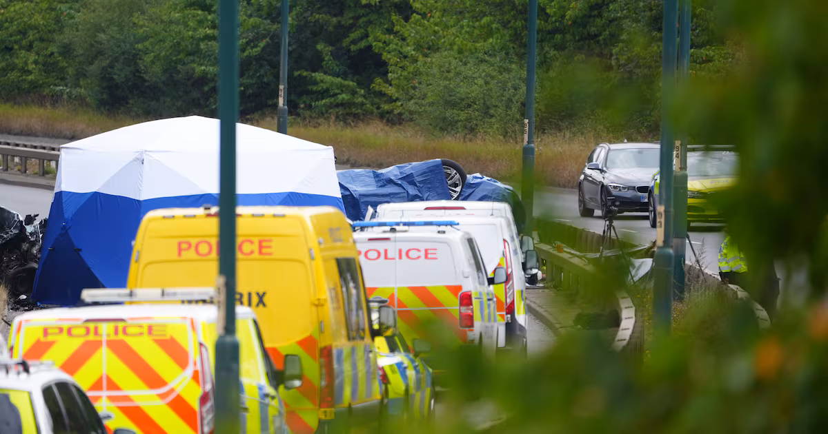 Seven dead in police car crash during pursuit