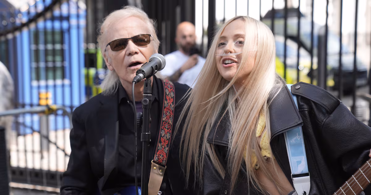 Brian Hyland Performs for NHS Campaign