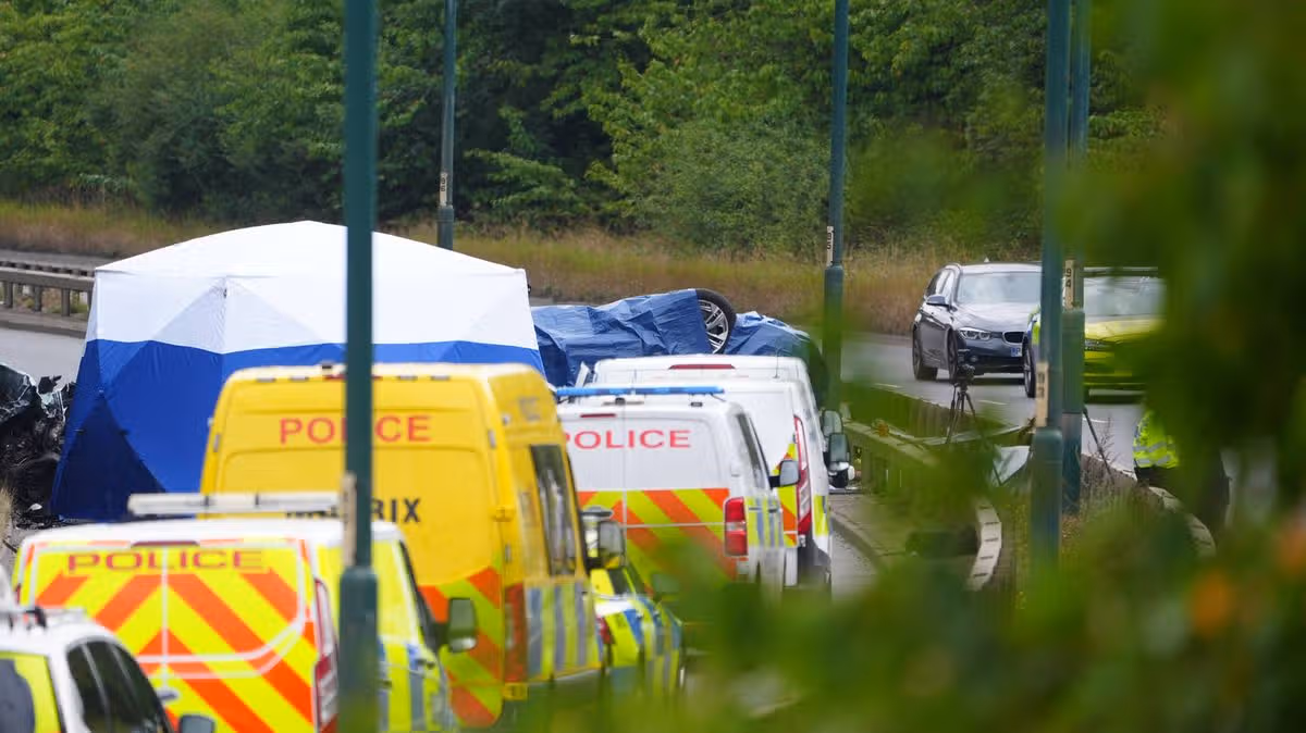 Officers killed in wrong-way crash named