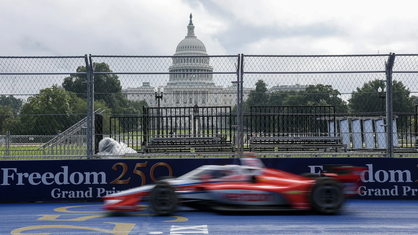 IndyCars Race in Washington for Freedom 250