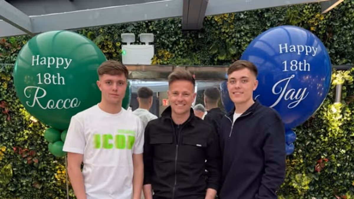 Nicky Byrne Celebrates Sons' Leaving Cert Results