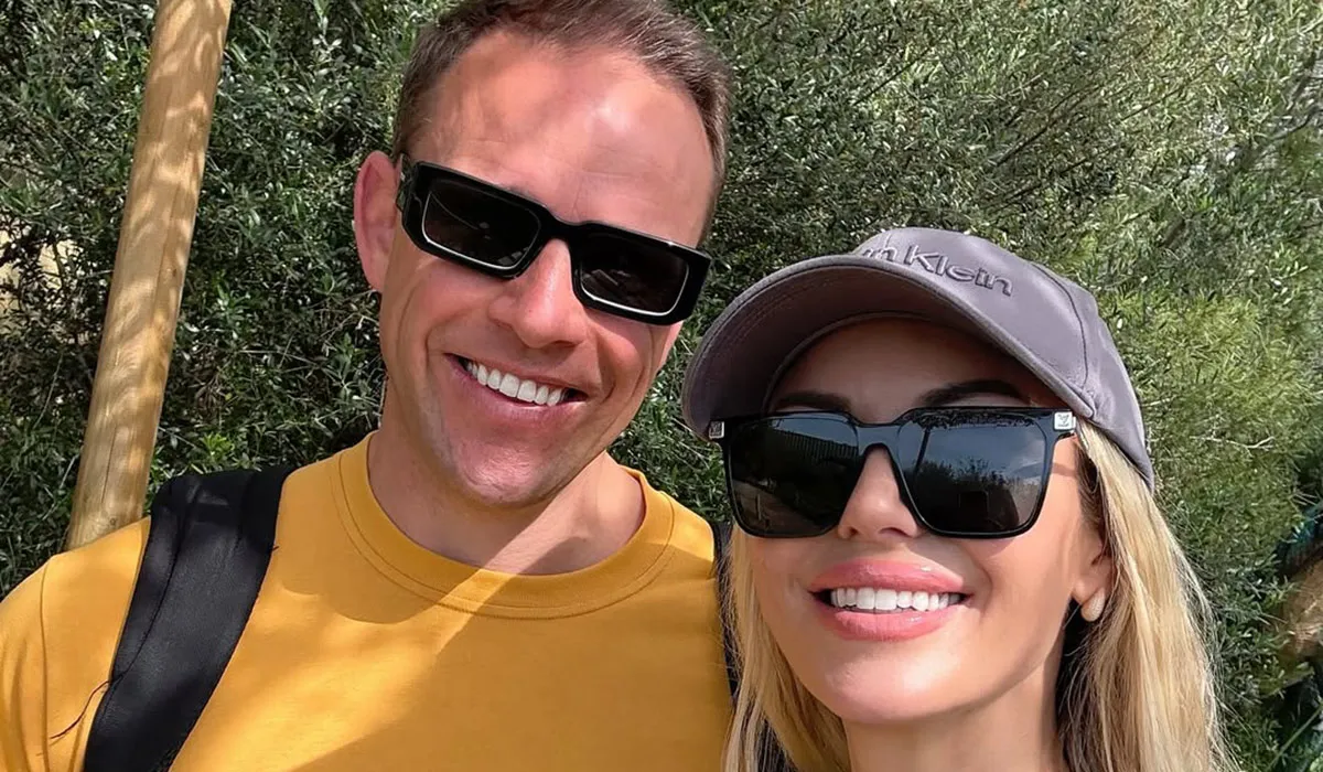 Rosanna Davison Enjoys Date Night at The Weeknd Concert