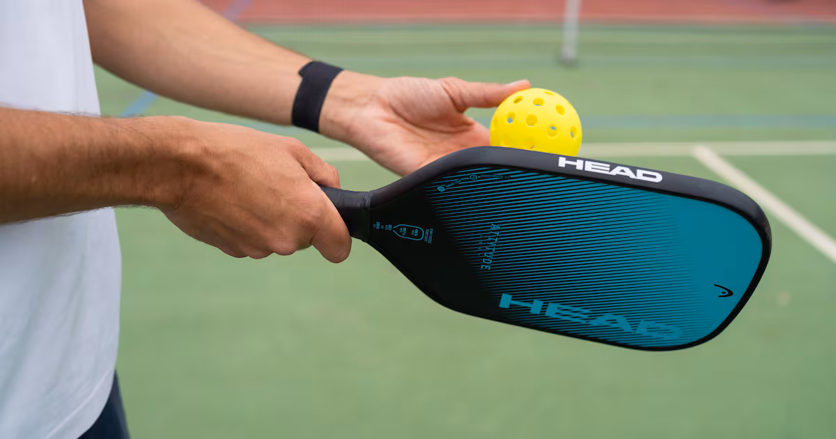 Lauren Taylor Tries Pickleball in Greece