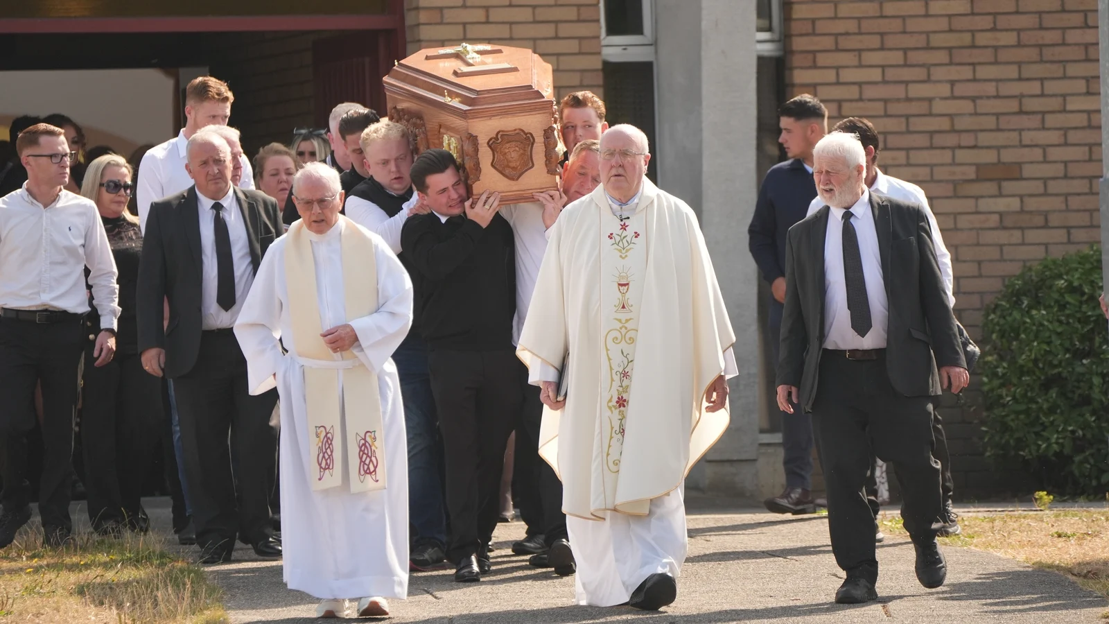 Jeremy O'Brien funeral hears family's changed forever