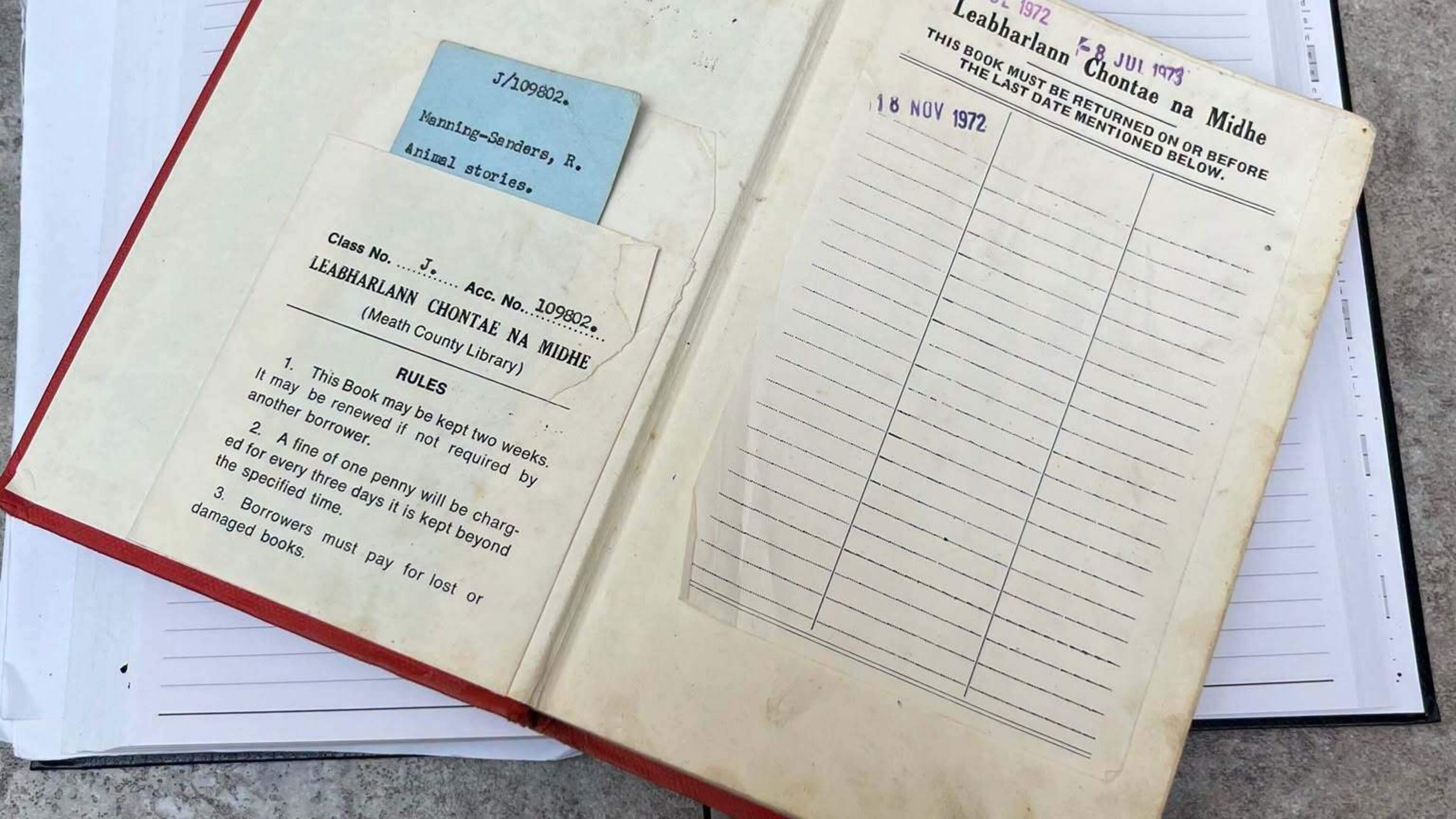 Book Returned After 54 Years
