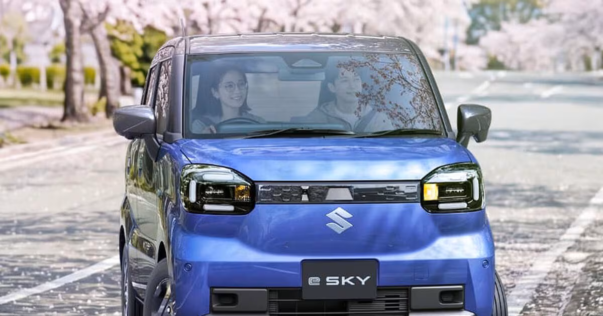 Suzuki Reveals New eSky Compact Car