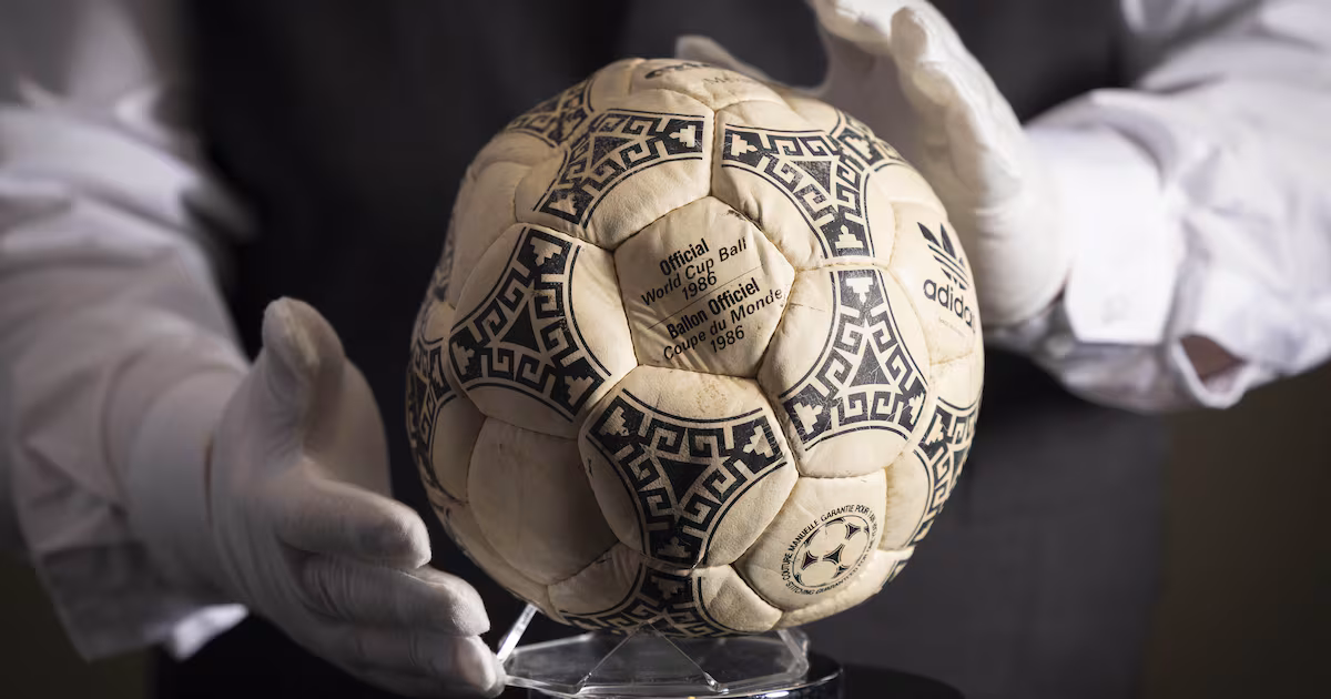 Maradona's 'Hand of God' Football Sells for £2.45m