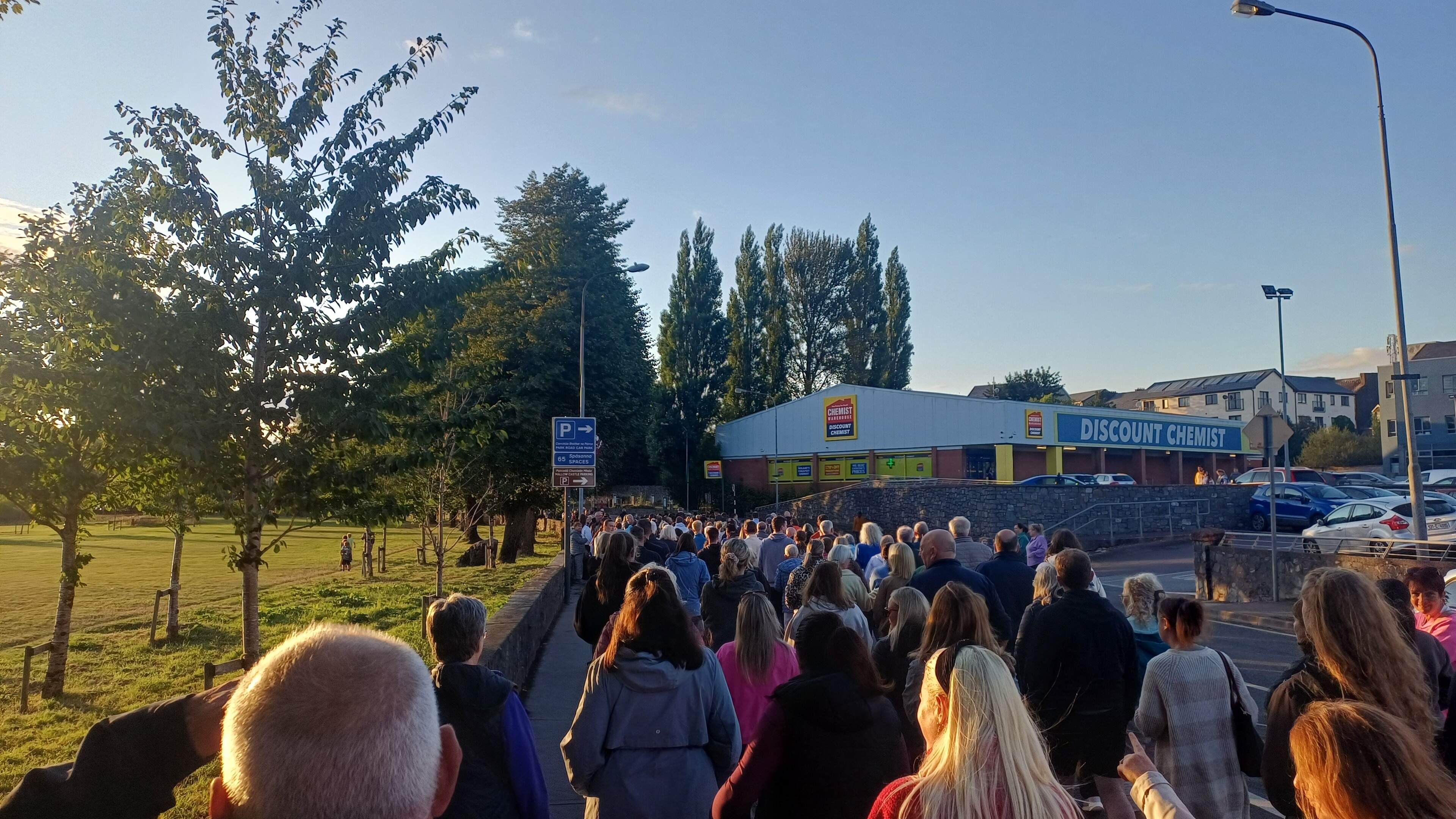 Mallow Vigil Protests Skyclarys Development