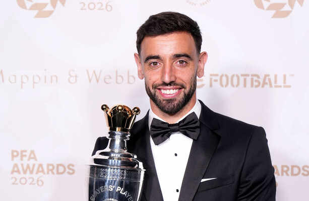 Bruno Fernandes named PFA Player of the Year