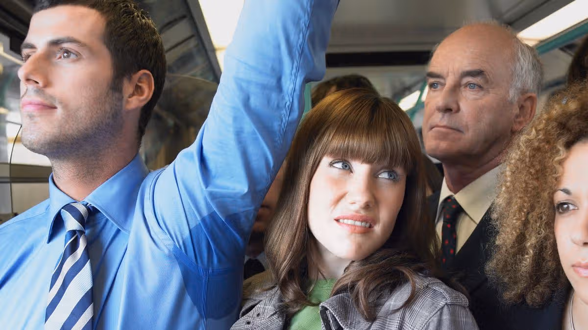 Teen Upset Over Manspreading Incident on Train