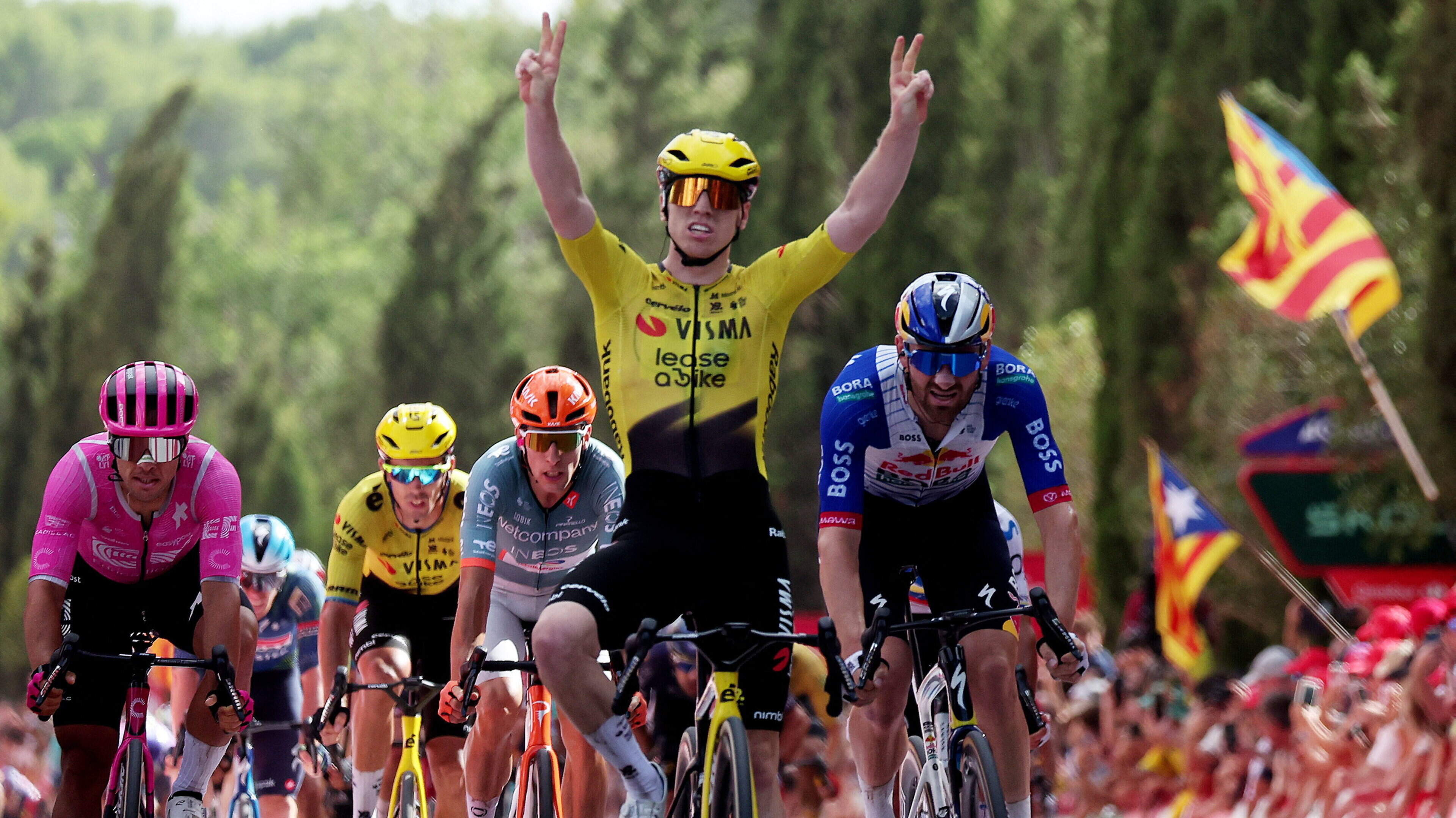 Matthew Brennan Wins Second Vuelta Stage