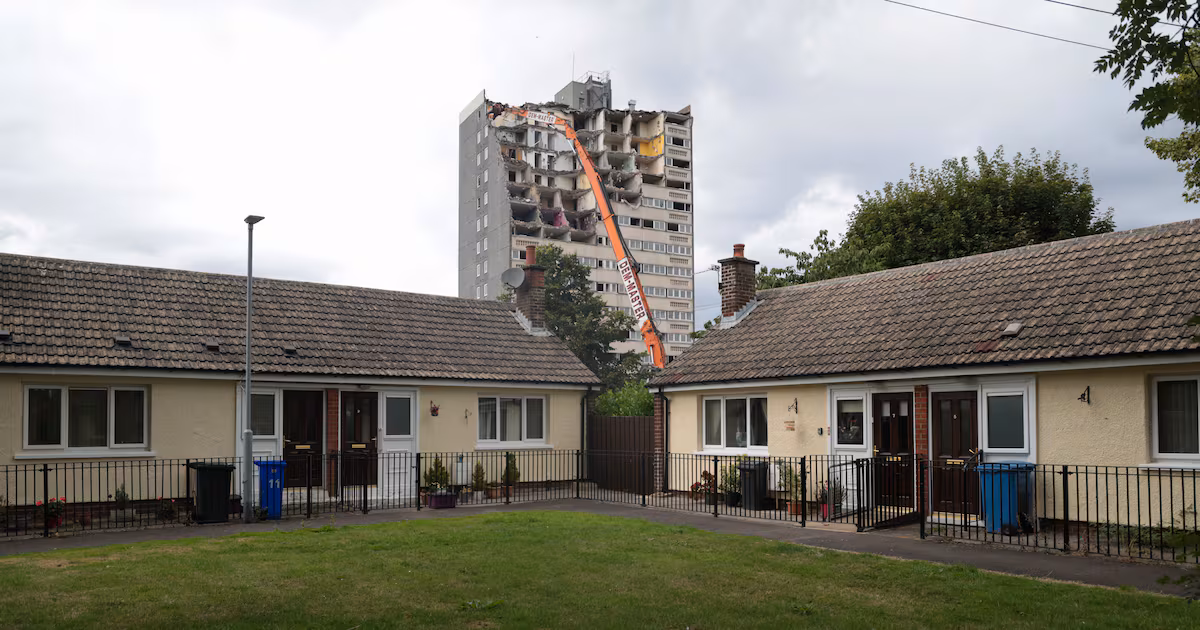 Demolition Begins on Belfast's Clarawood House