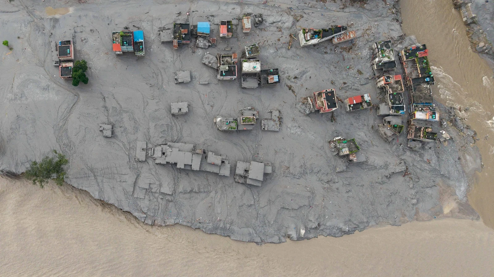 Glacier Collapse Triggers Floods in Nepal and Tibet