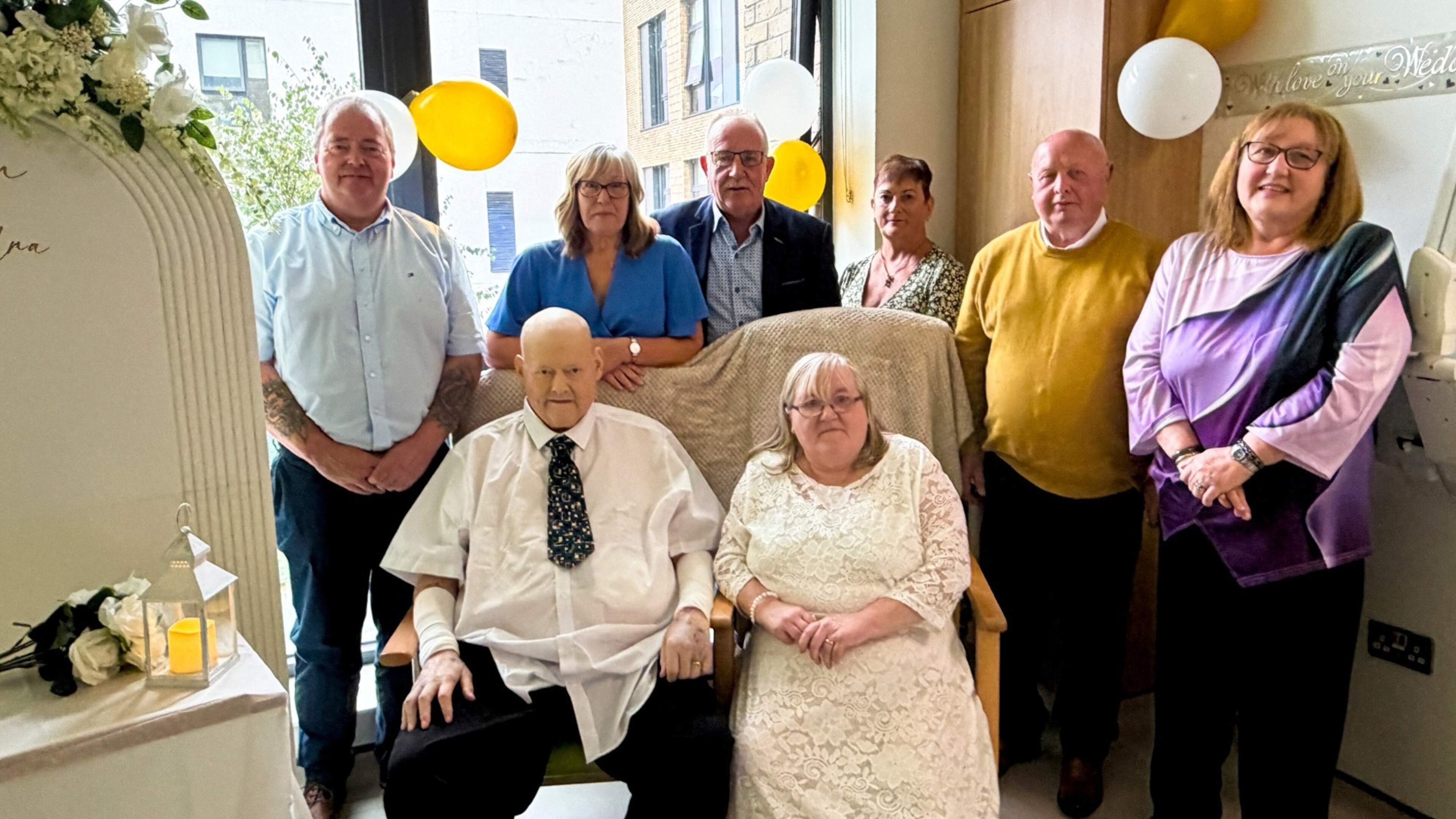Hospital Wedding After Hospice Proposal