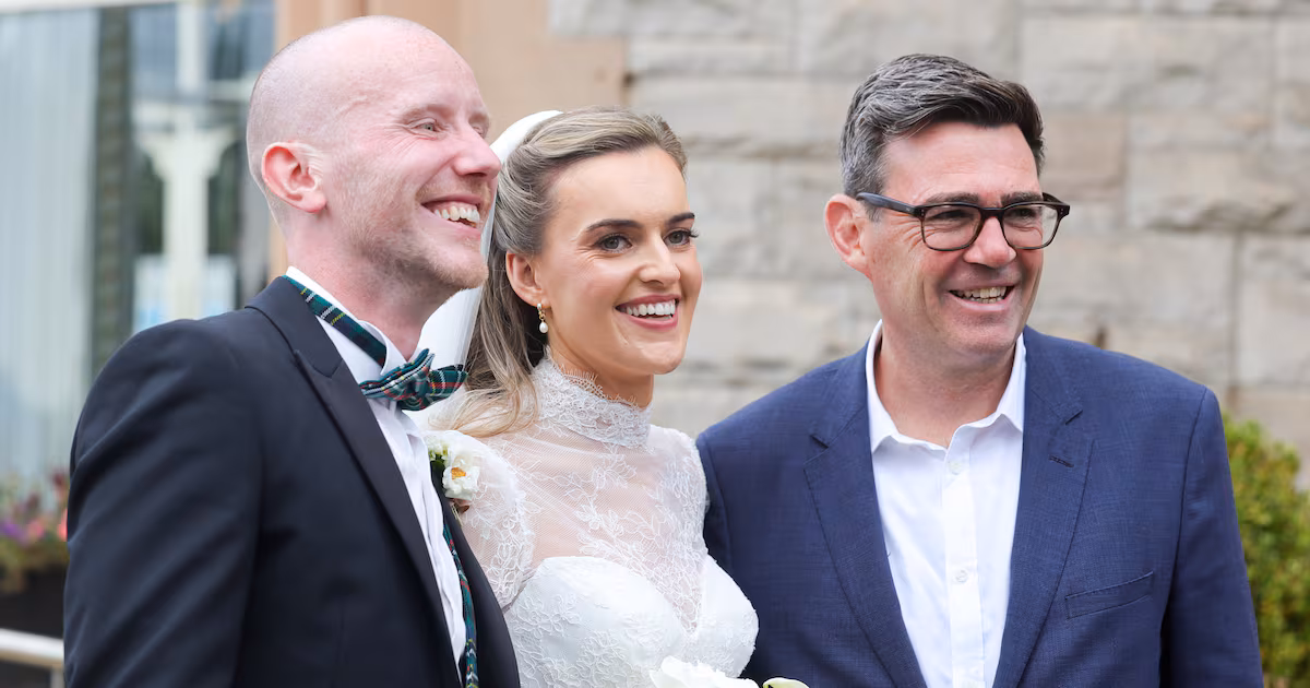 Prime Minister Andy Burnham Surprises Newlyweds in Co Down