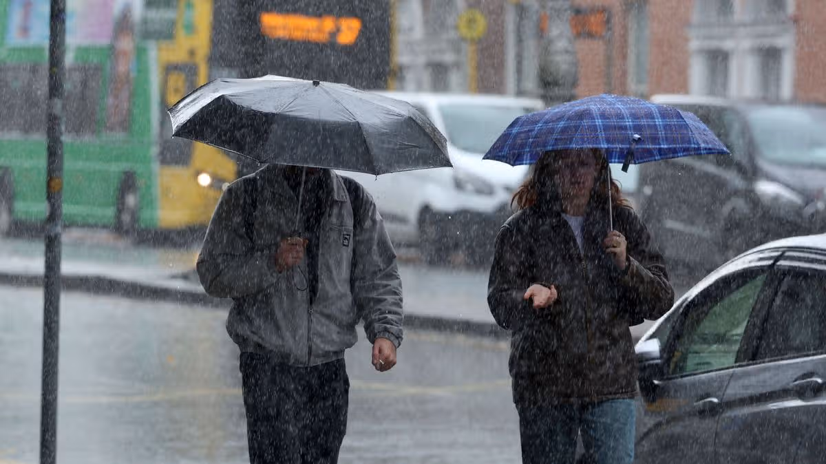 Ireland issues rainfall warning for eight counties