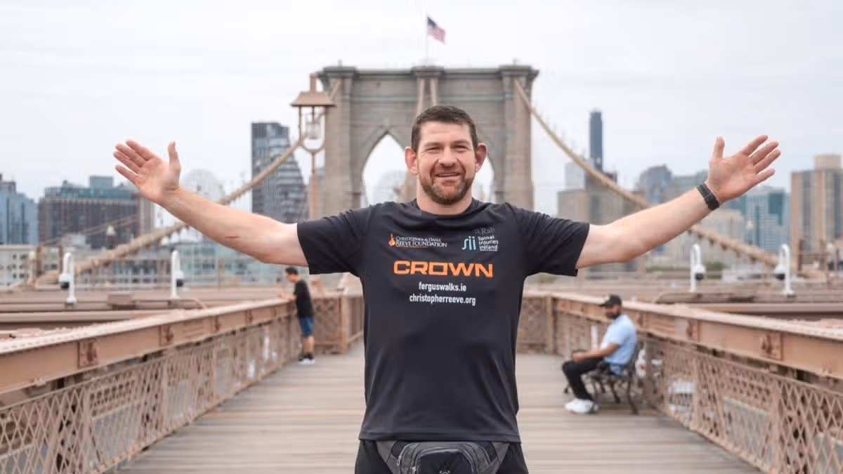 Irishman Treks from New York to LA