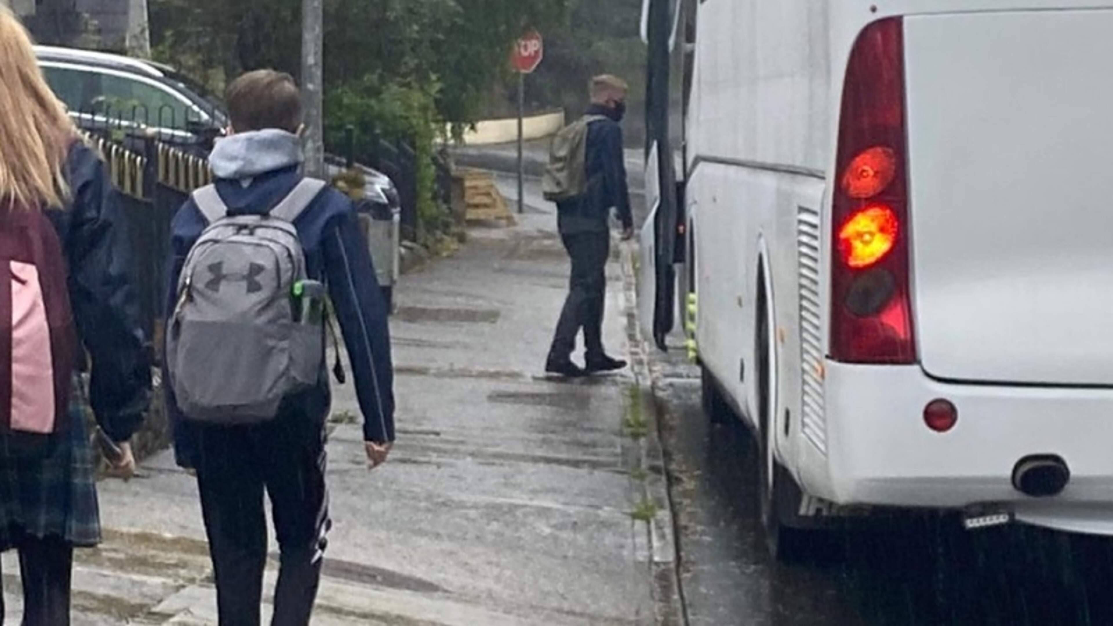 Cork Students Walk Mile to School Safely