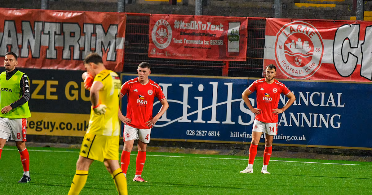 Larne's European Journey Ends in Heartbreaking Loss