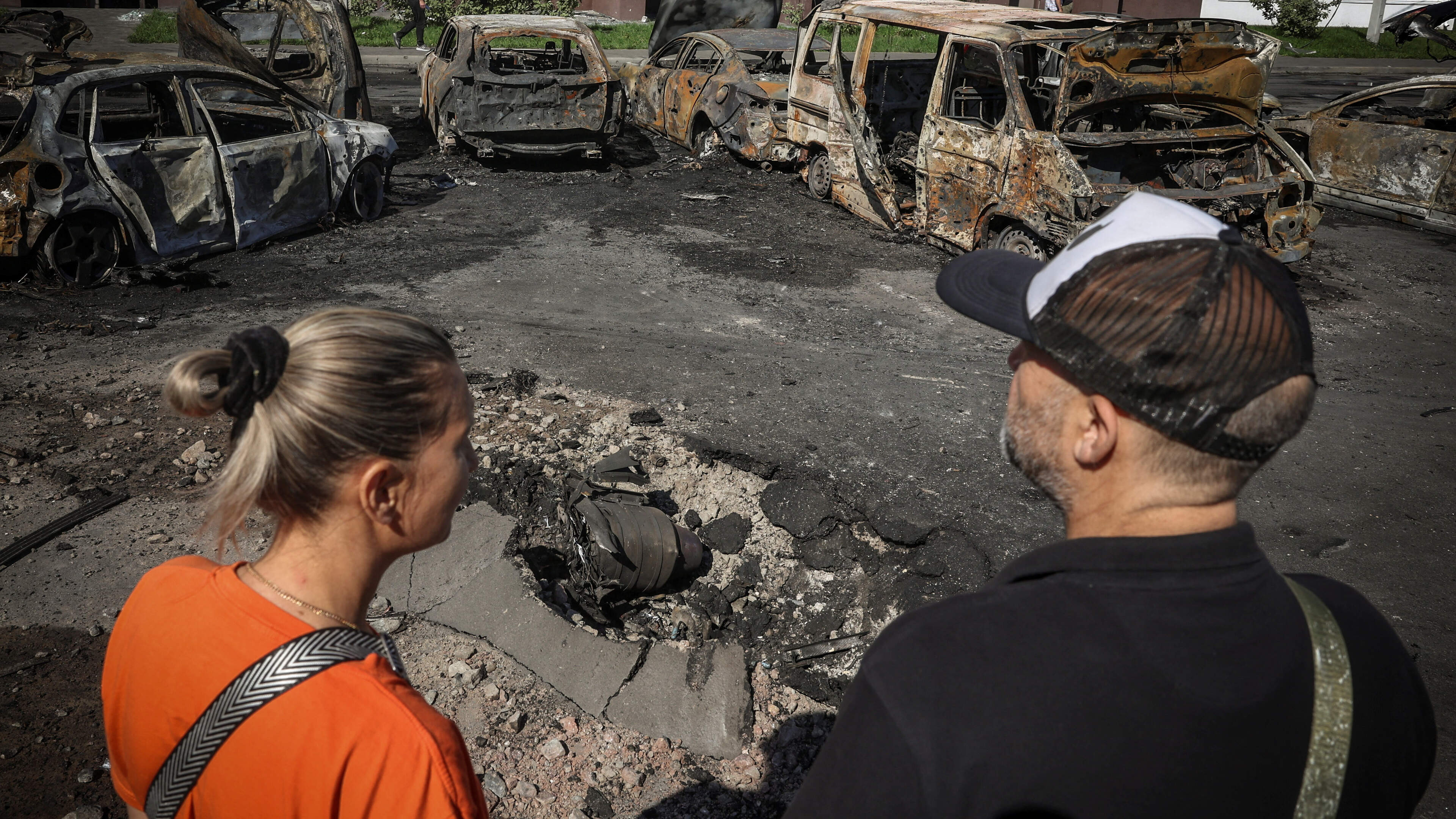 Russia Strikes Ukraine's Capital with Drones