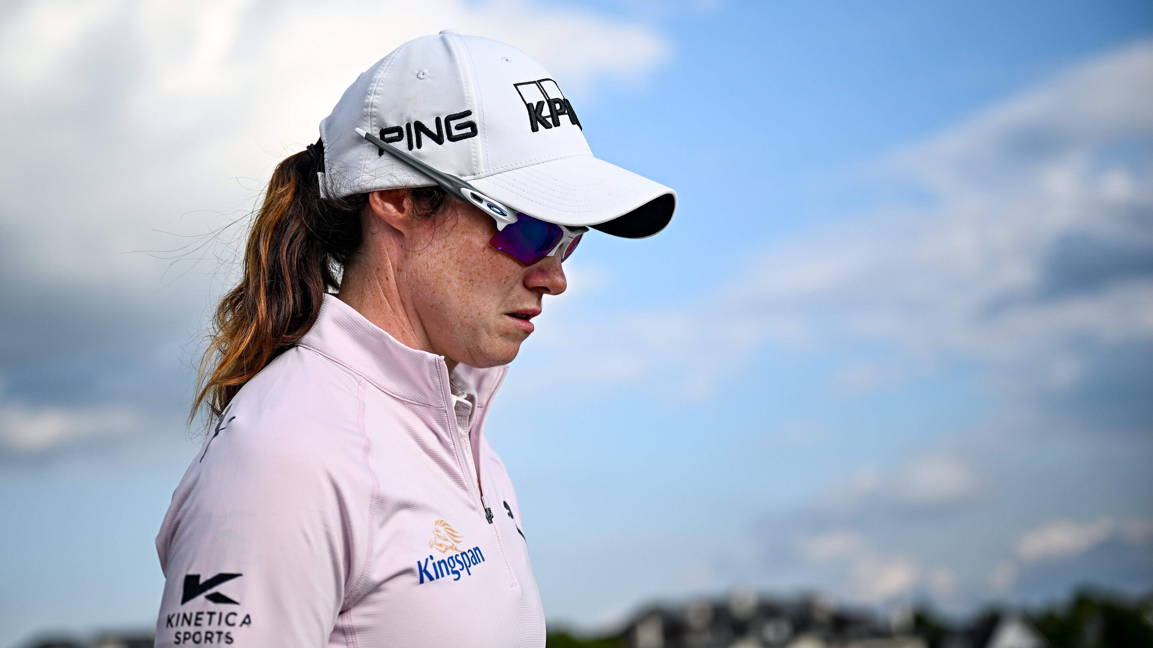 Leona Maguire Trails Cassandra Alexander at Irish Open