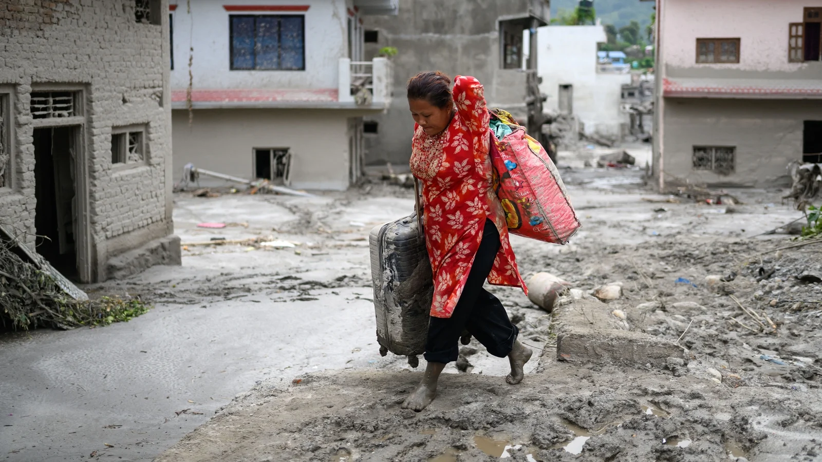 Rescue Efforts Continue After Nepal Floods