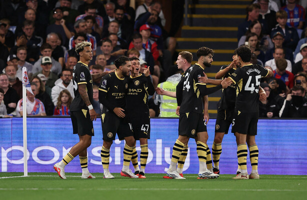 Manchester City Defeats Crystal Palace 4-1