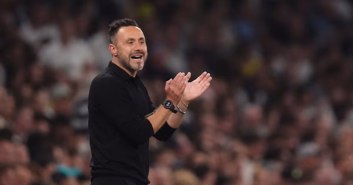 De Zerbi Praises Tottenham Owners' Ambition