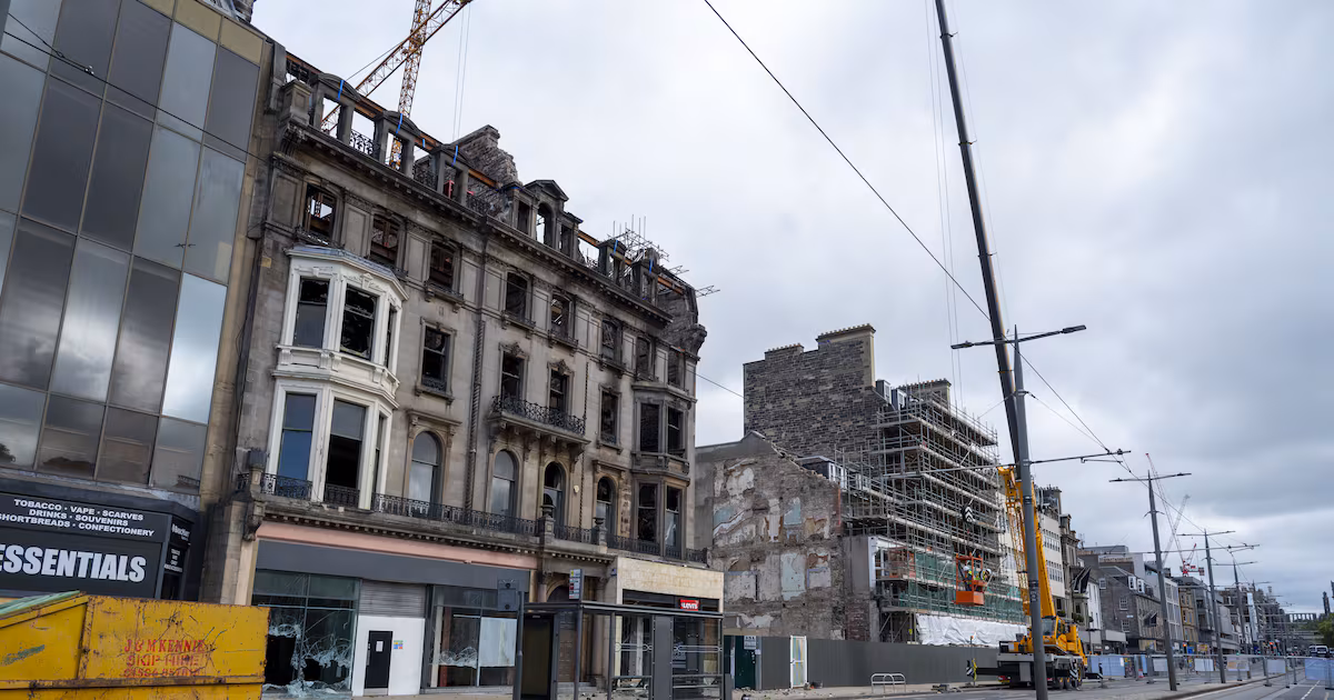 Princes Street Reopens After Major Fire