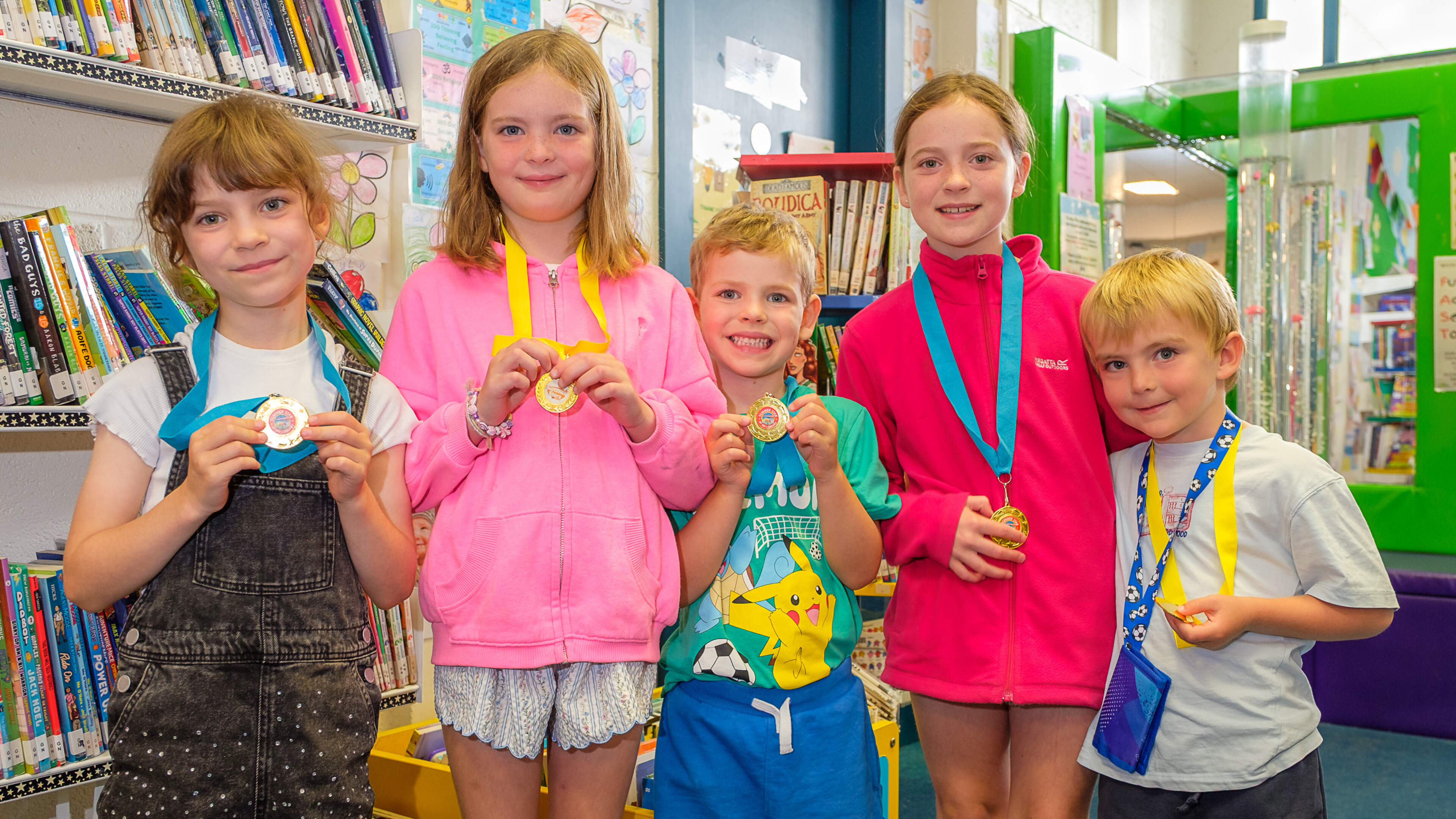 Summer Stars reading champs honoured at Wicklow library