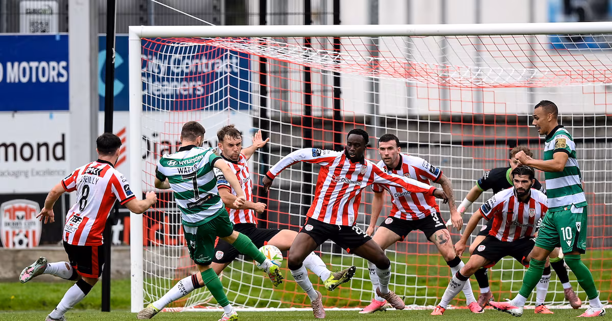 Derry City Draws with Shamrock Rovers in Thriller