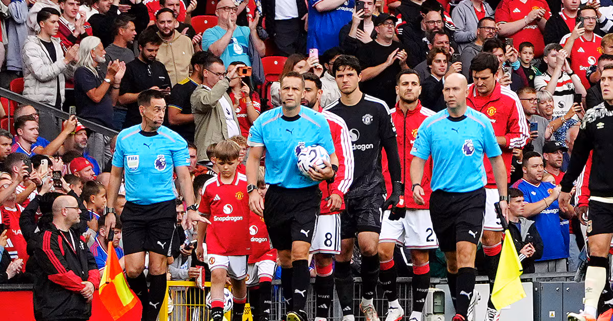Sons of police officer lead Manchester United at Old Trafford