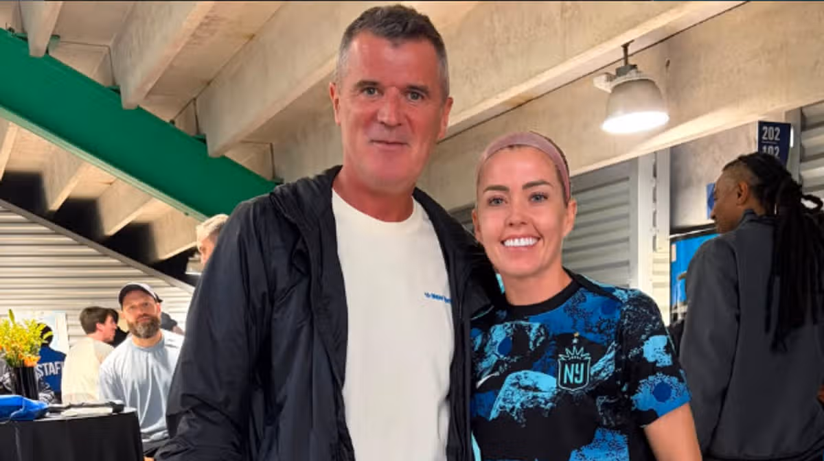 Ireland Star Meets Roy Keane Before Debut