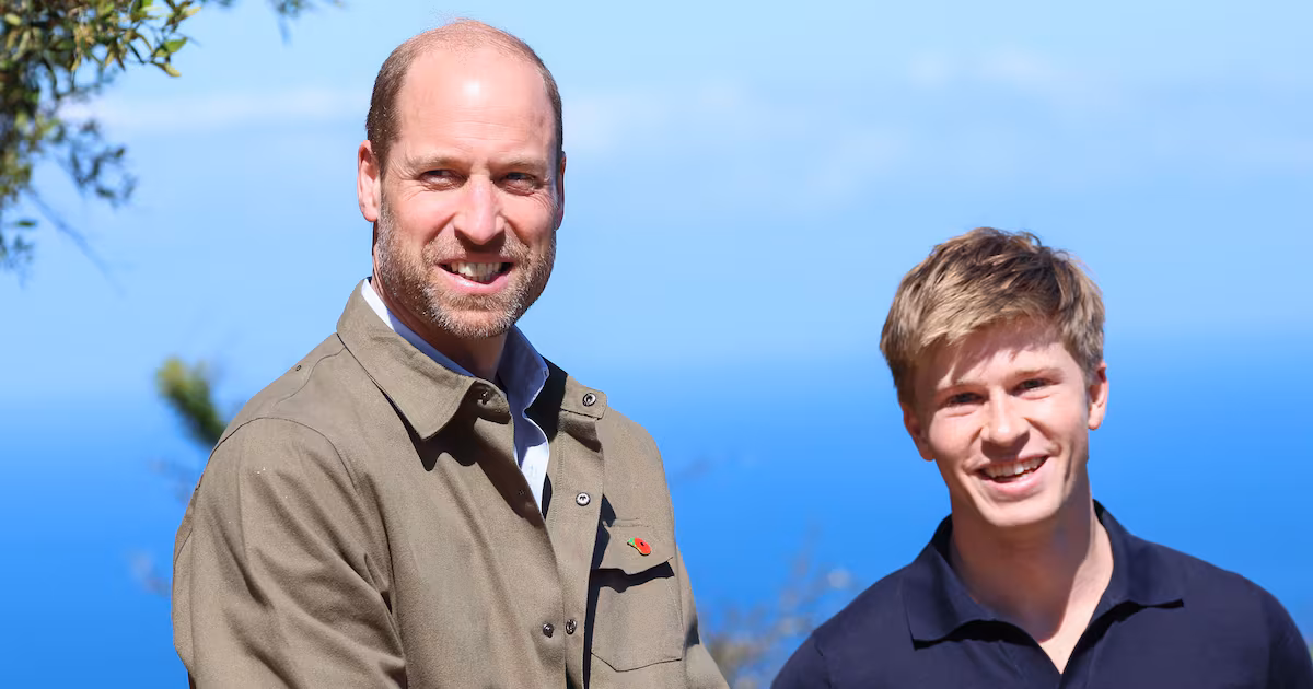 Crocodile Named Prince William by Robert Irwin