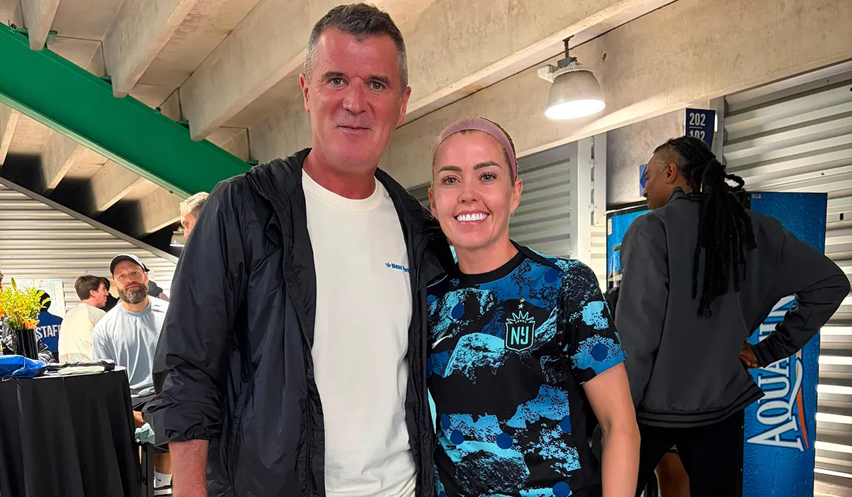 Denise O'Sullivan's Special Moment with Roy Keane