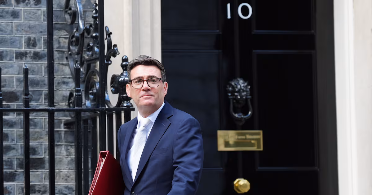 Burnham Faces First PMQs After Setting Ambitions